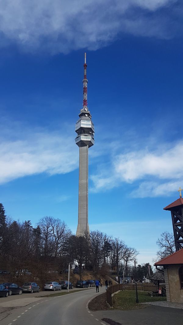 Atemberaubende Aussicht über Belgrad