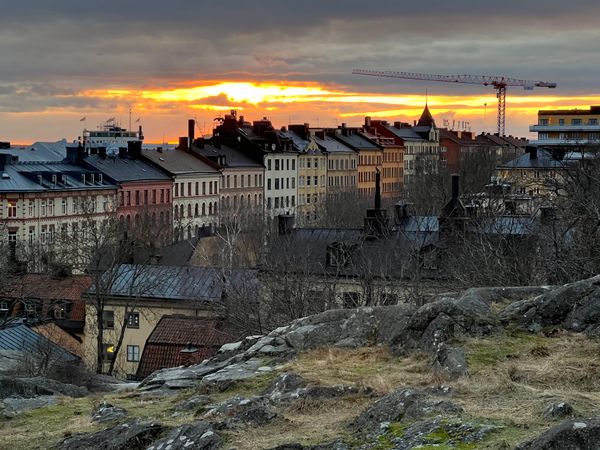 Beste Aussicht über Stockholm genießen