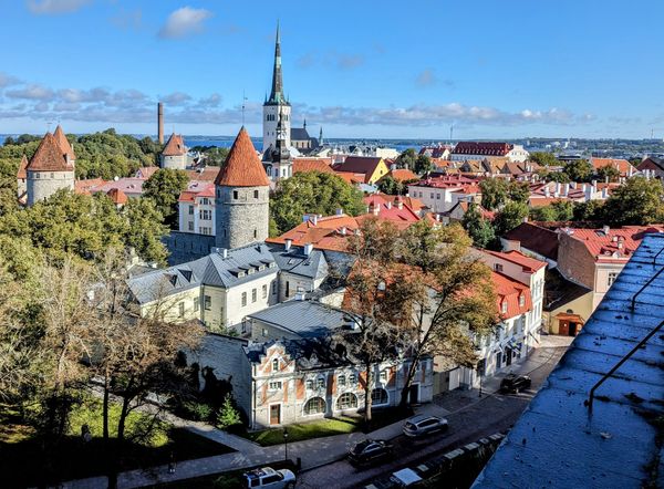 Atemberaubende Aussichten über Tallinn