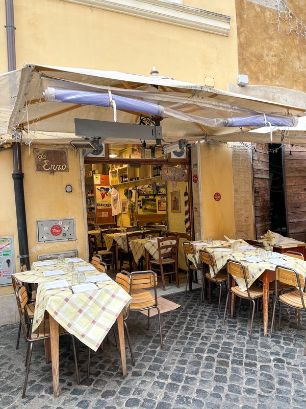 Authentische römische Küche in Trastevere