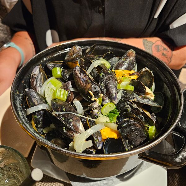 Traditionelle Moules-frites