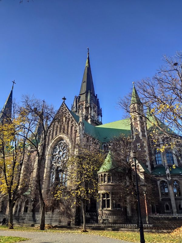 Atemberaubende Aussichten über Lviv
