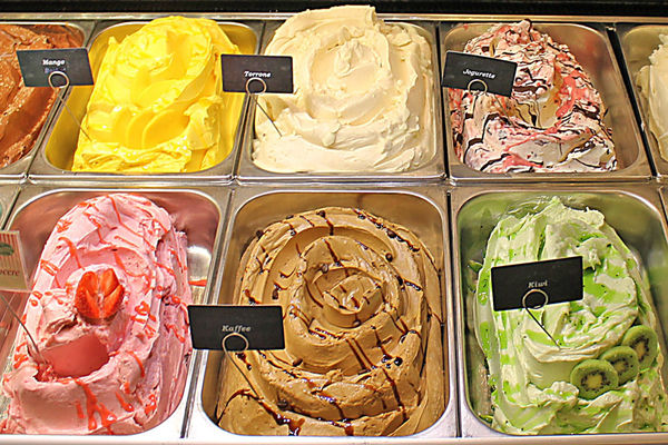 Das leckerste Eis der Region genießen