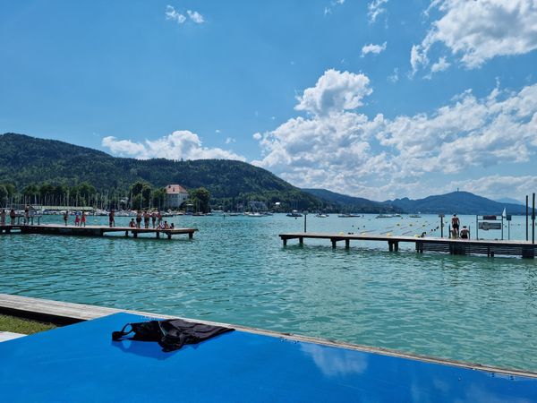 SUP und Joggen am Wörthersee