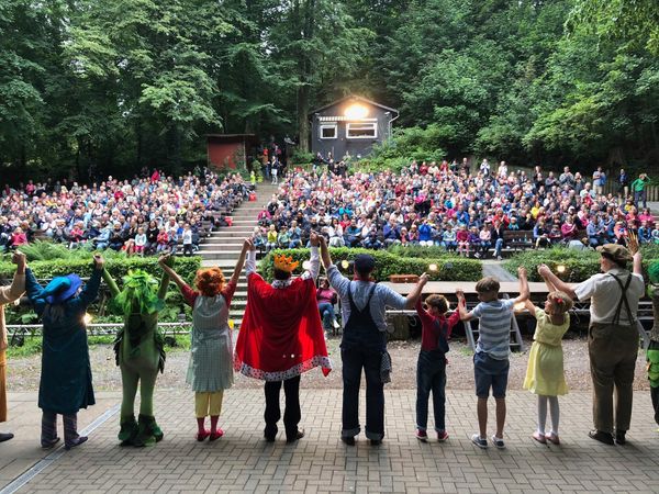 Open-Air Theater in idyllischer Natur