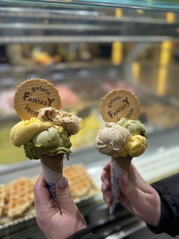 Bestes Gelato der Stadt