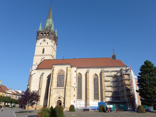 Gotische Pracht in Prešovs Herz