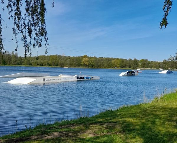 Action auf dem Wasser