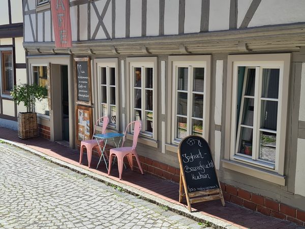 Gemütliche Kaffeepause im historischen Ambiente