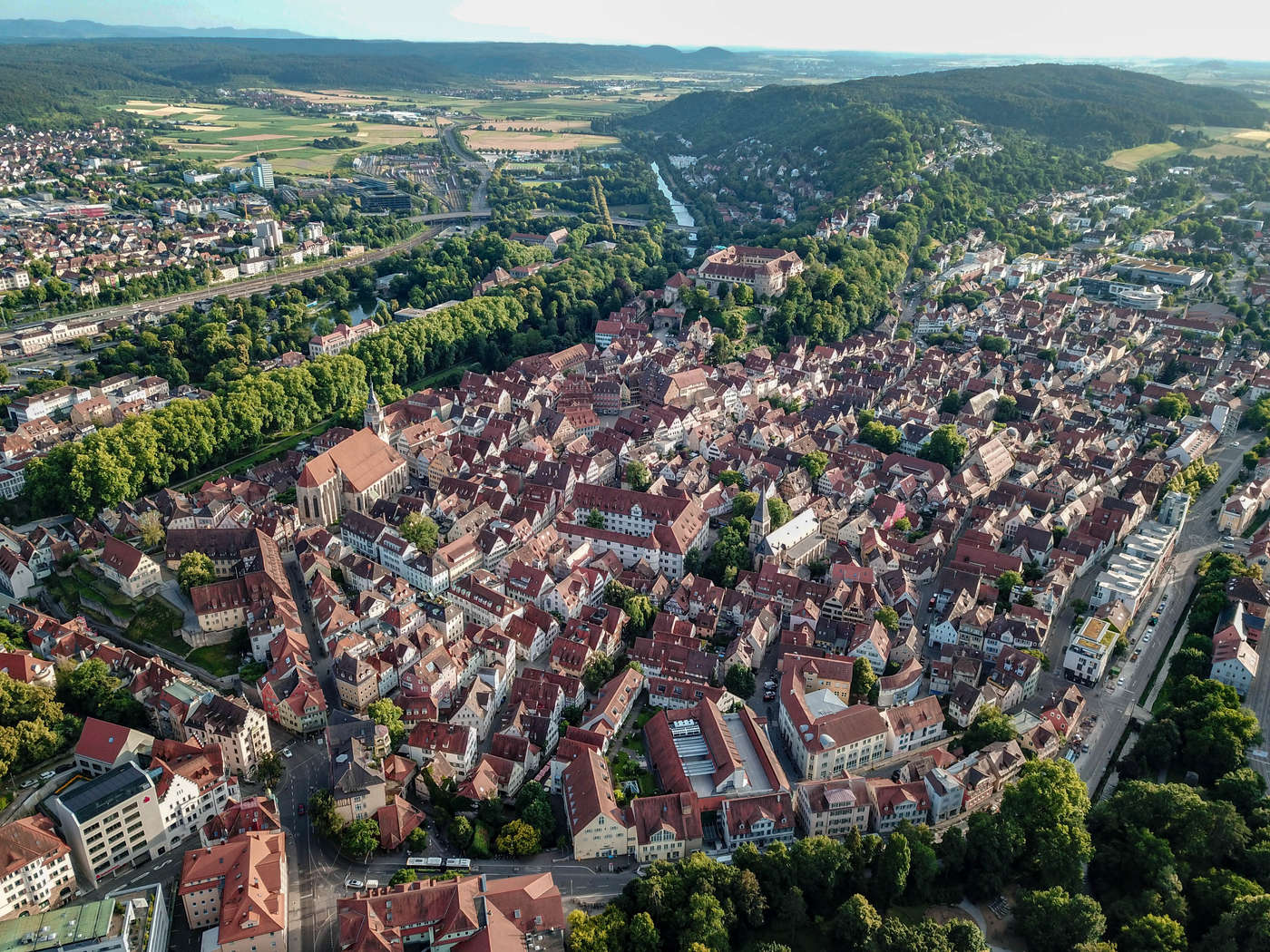 Löydä oma palasi Tübingeniä.