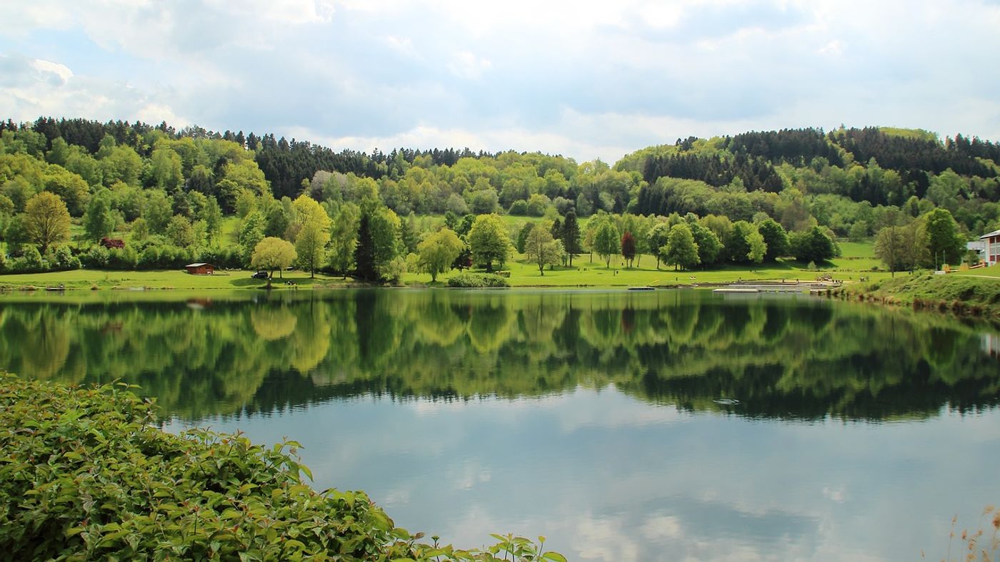 Tauch ab im Naherholungsgebiet.