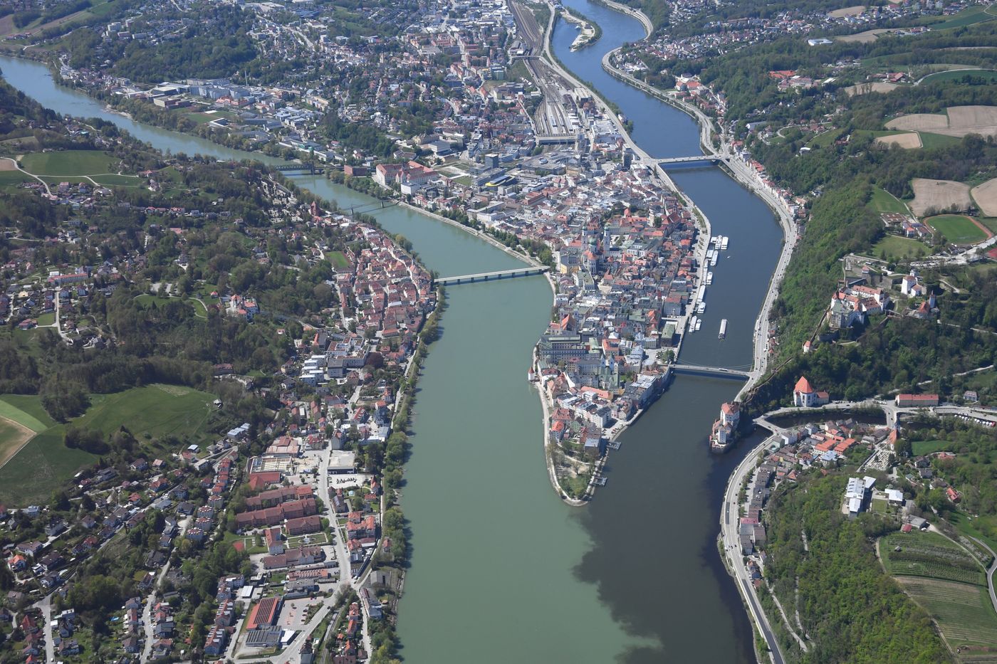 Passau : nature, culture et romance fluviale