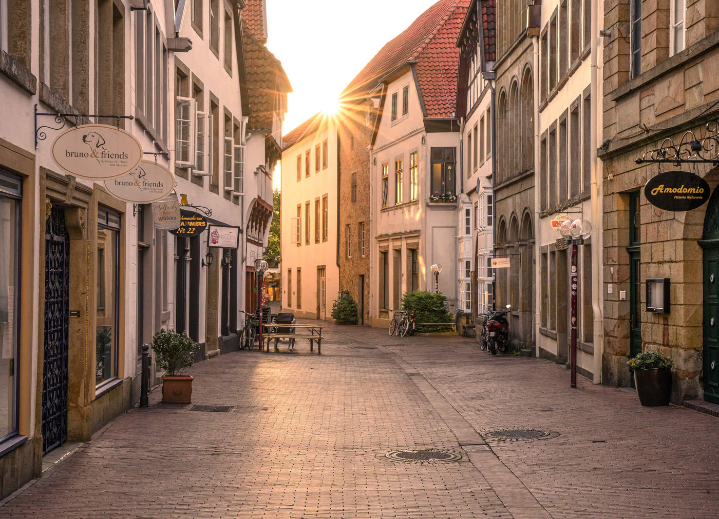 Osnabrück: Ren kultur og naturlig magi