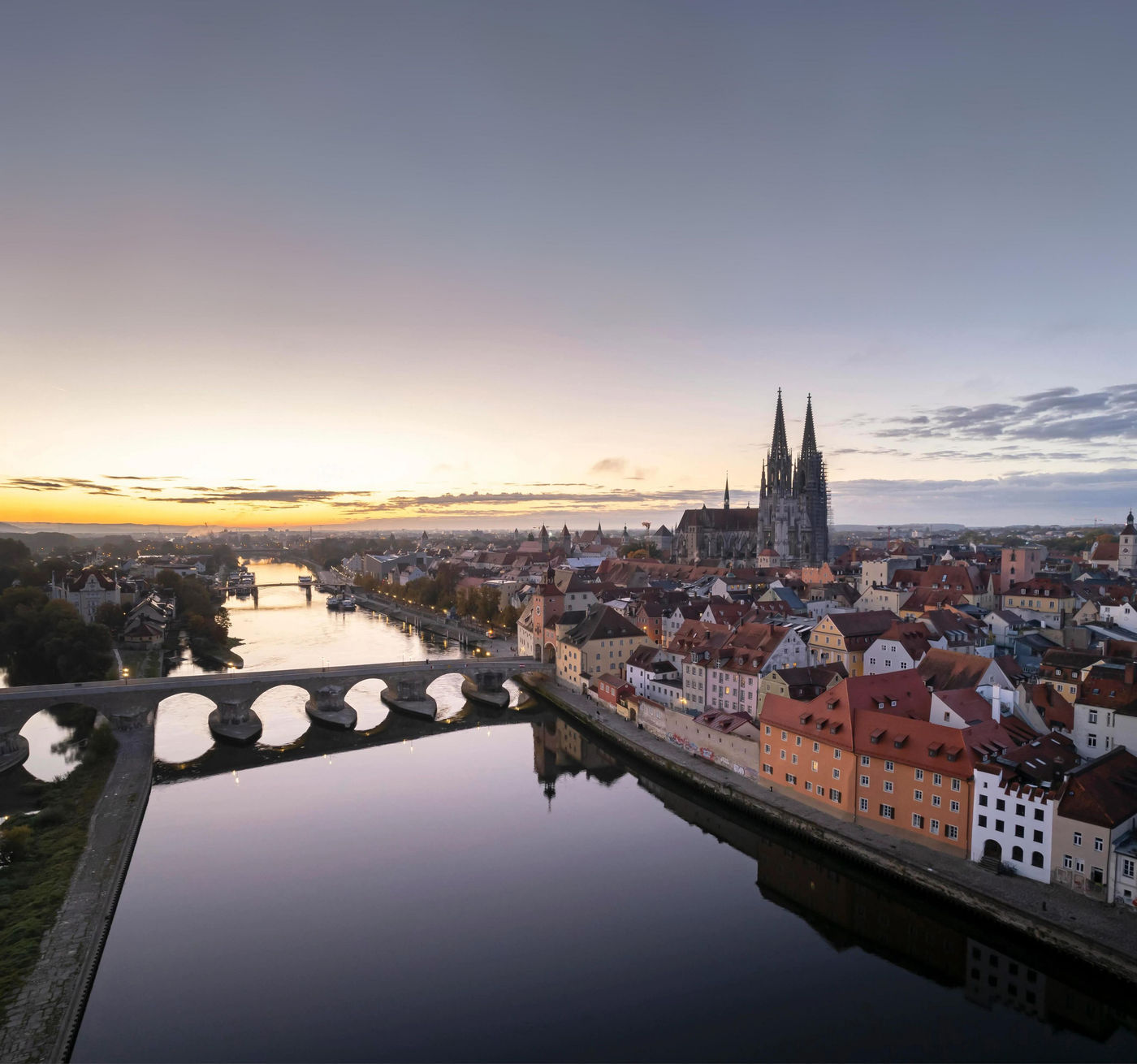 Regensburgas: Istorija trifft Modern
