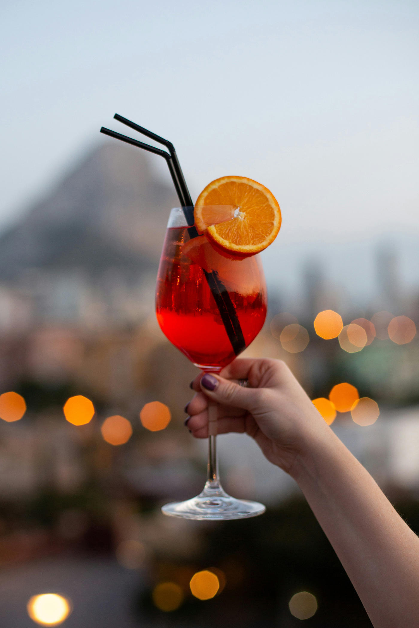Ein Spritz mit Ausblick