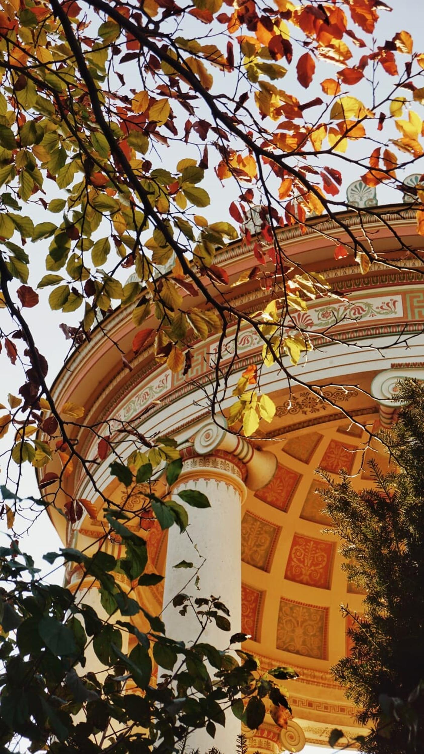 Panorama über der Stadt