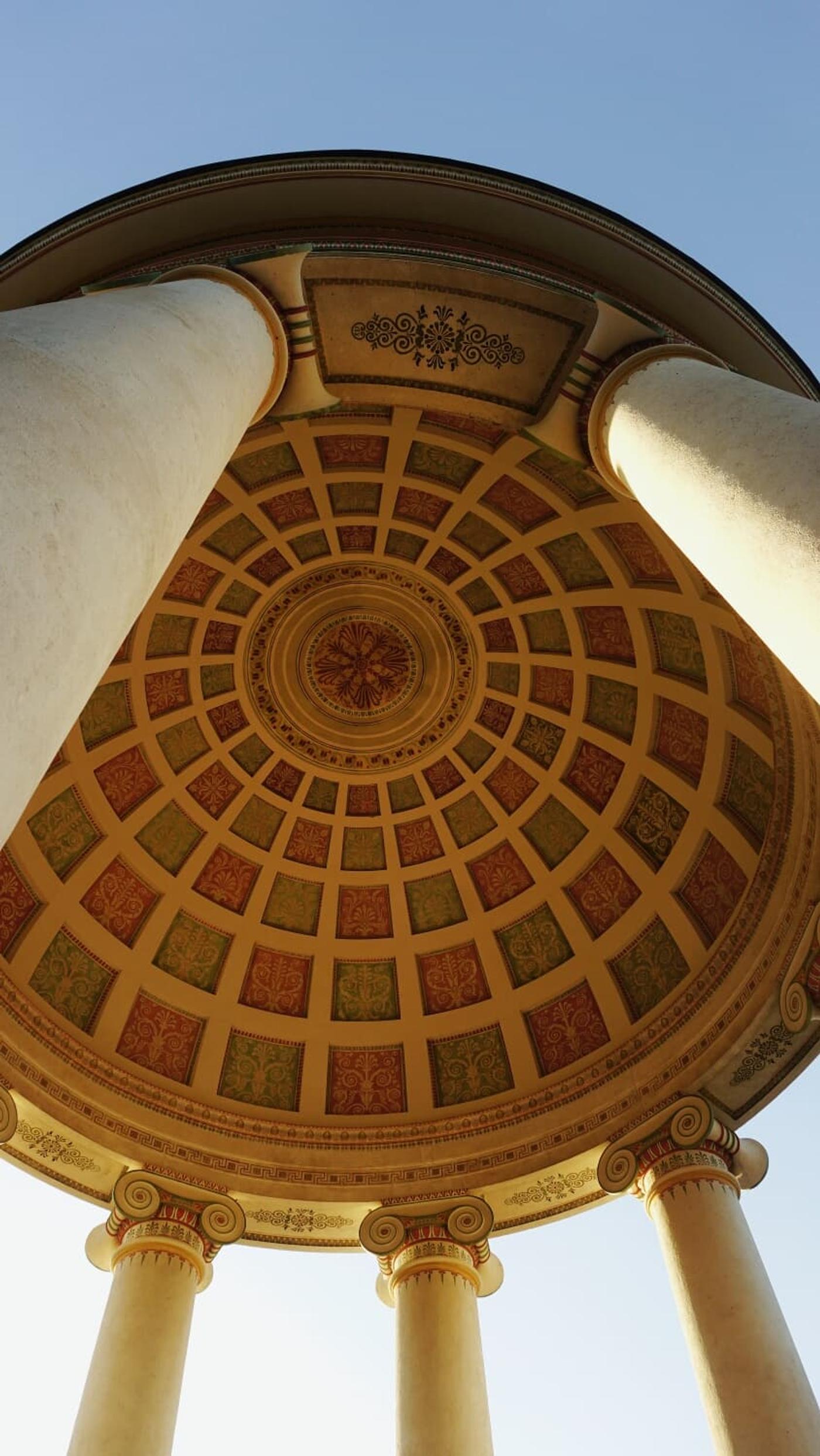 Panorama über der Stadt