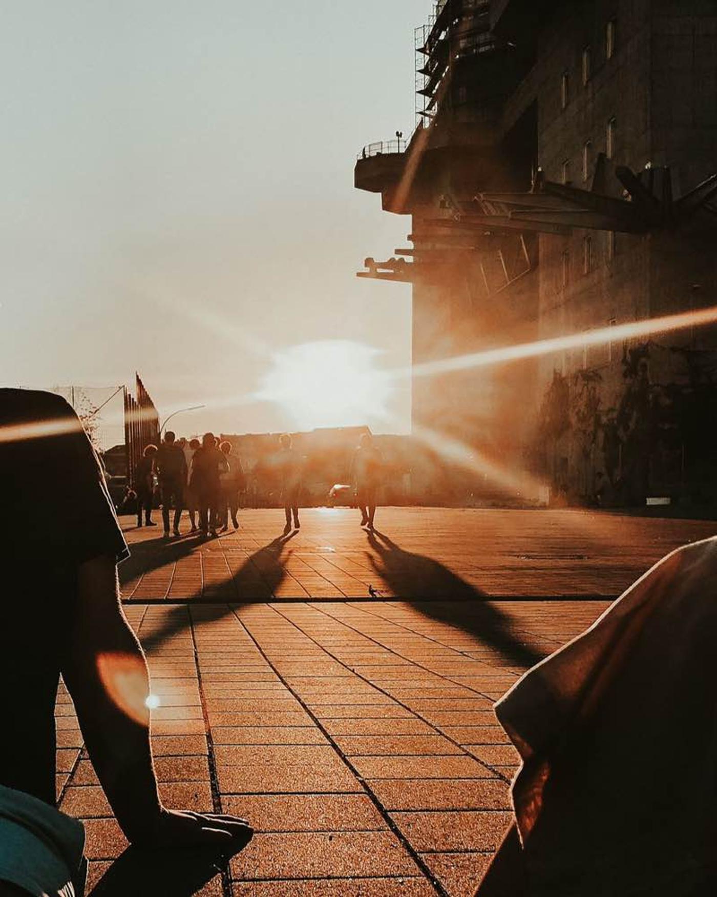 Hier scheint die Sonne abends am aller aller aller längsten!