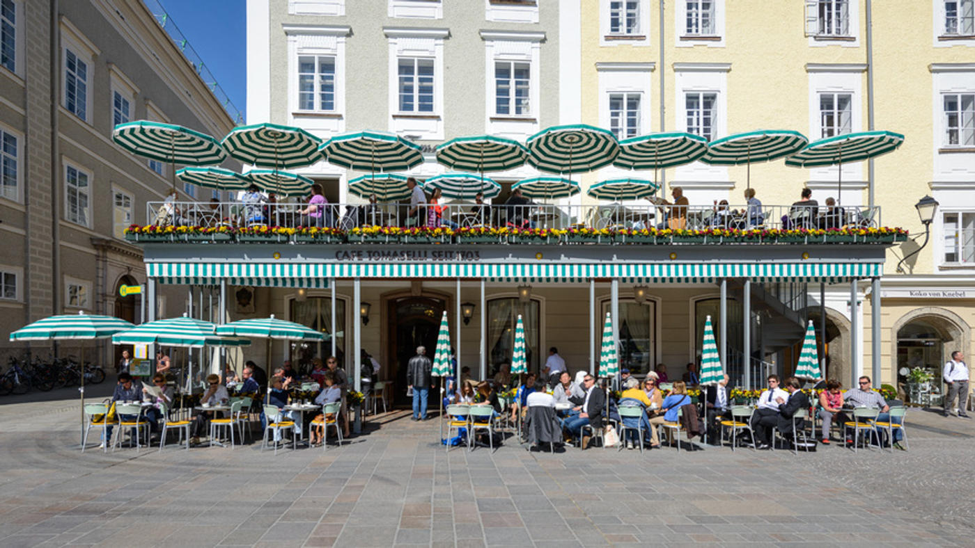Traditionelles Kaffeehaus-Flair