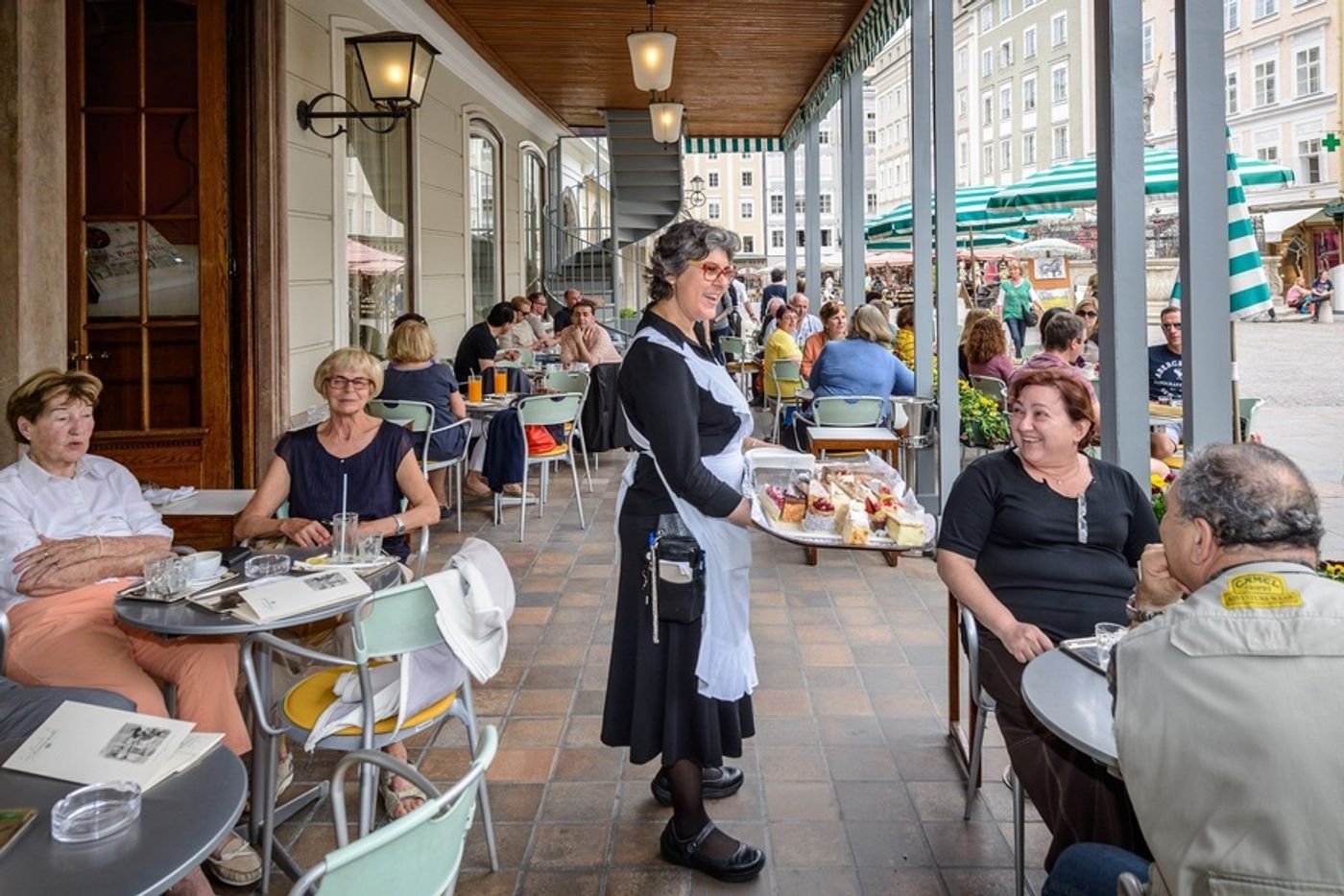 Traditionelles Kaffeehaus-Flair