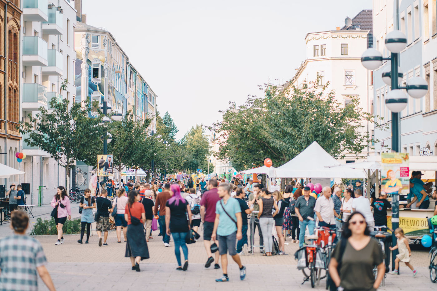 Eine Oase des urbanen Lebens