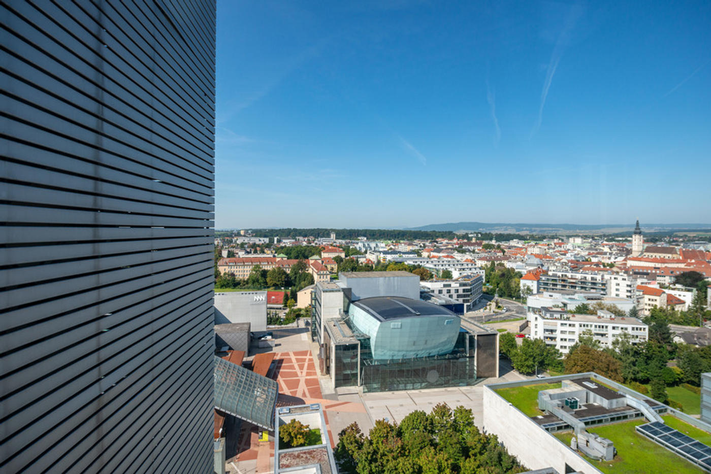 Atemberaubende Aussichten über St. Pölten