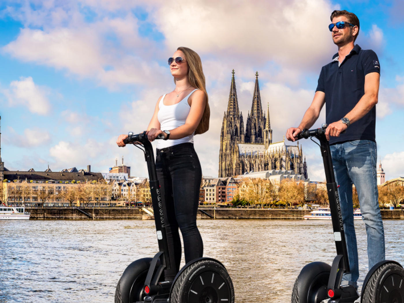 Gleiten durch die Kölner Geschichte