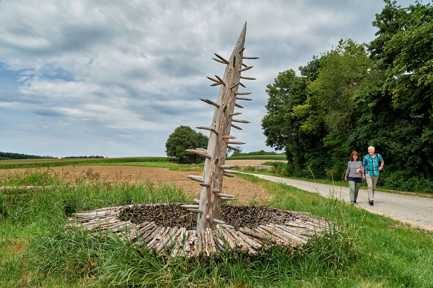 LandArt - der besondere Kunstpfad bei Bonstetten