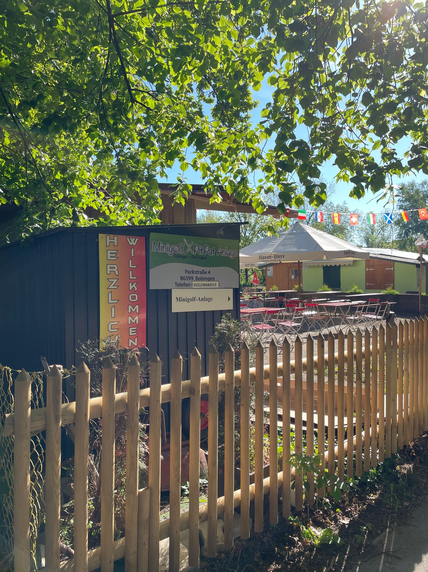 Minigolf , Pit Pat & Biergarten in  Bobingen