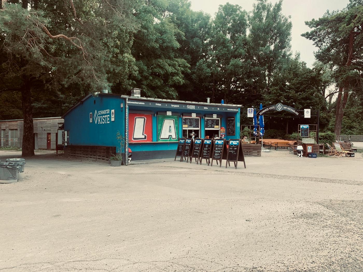 Hochablass….Baden, Biergarten, Eiskanal..!