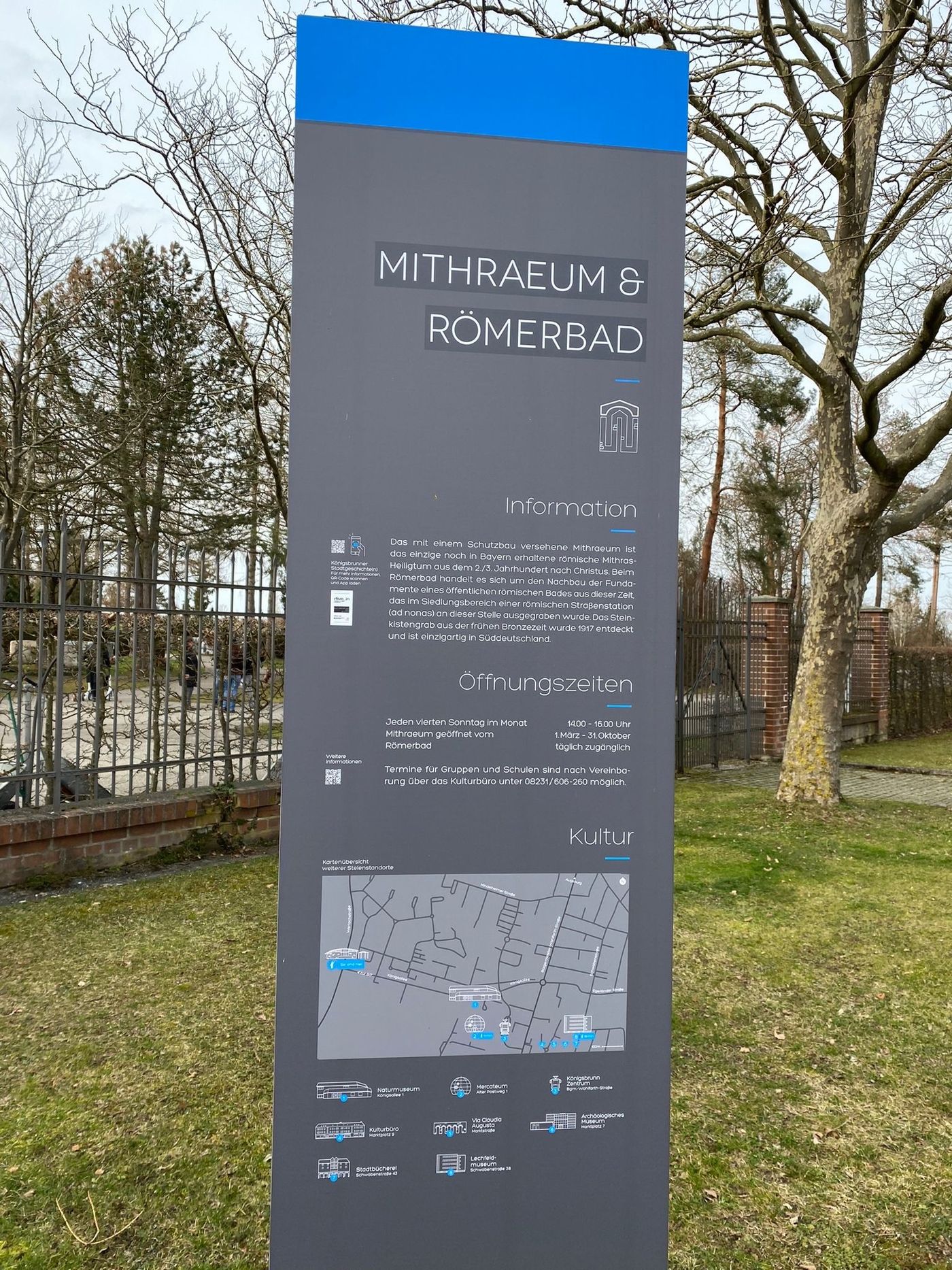 Mithraeum in Königsbrunn - einzigartig in Bayern