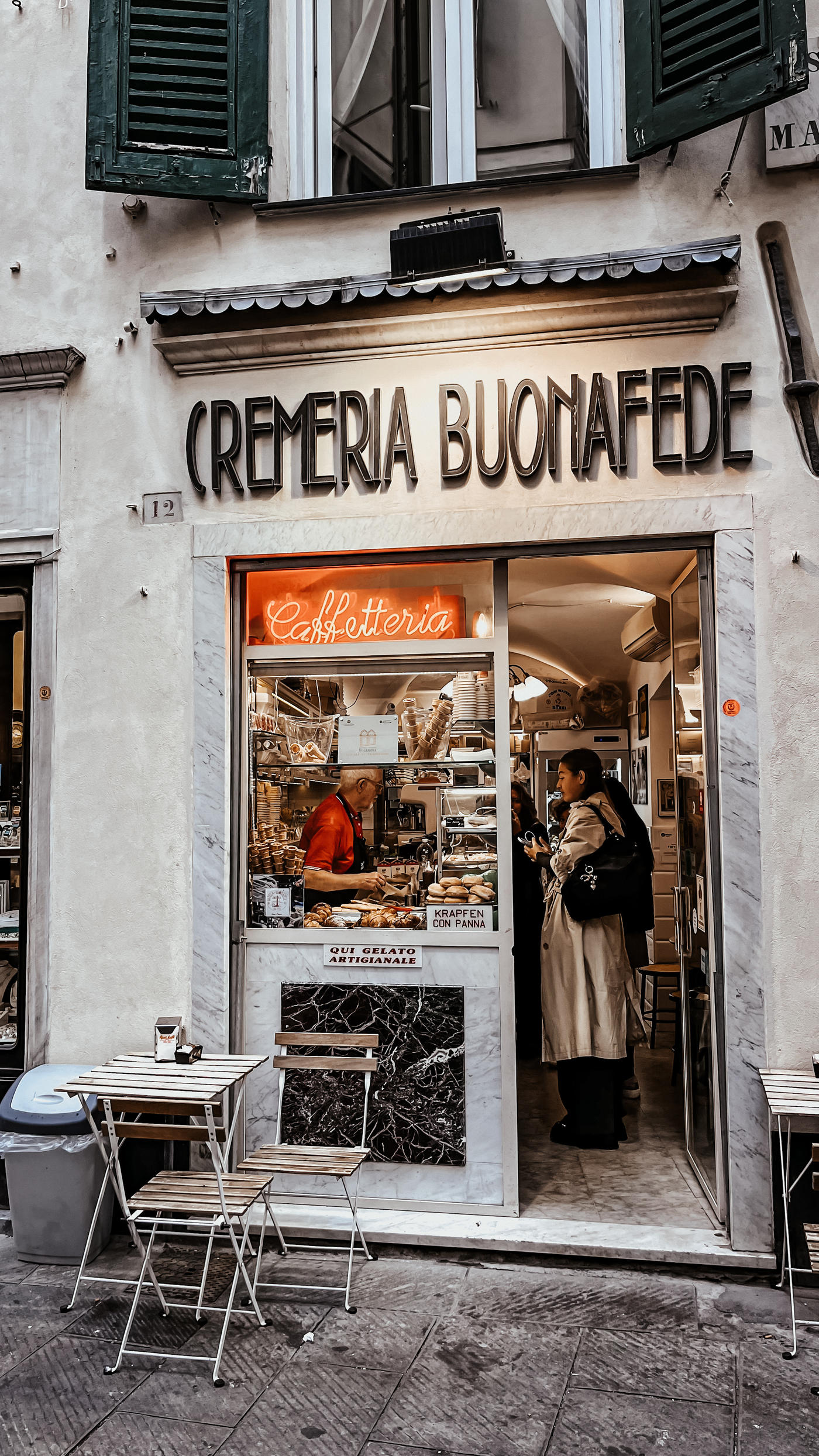 Semifreddo übersetzt heißt: Liebe.