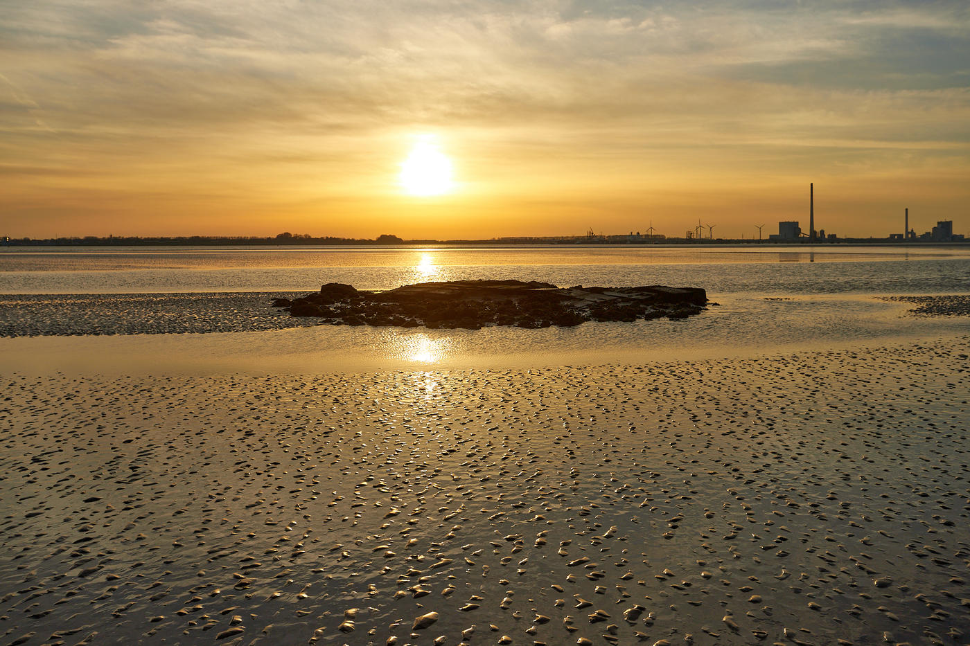 Wattwanderung zum Alten Fundament