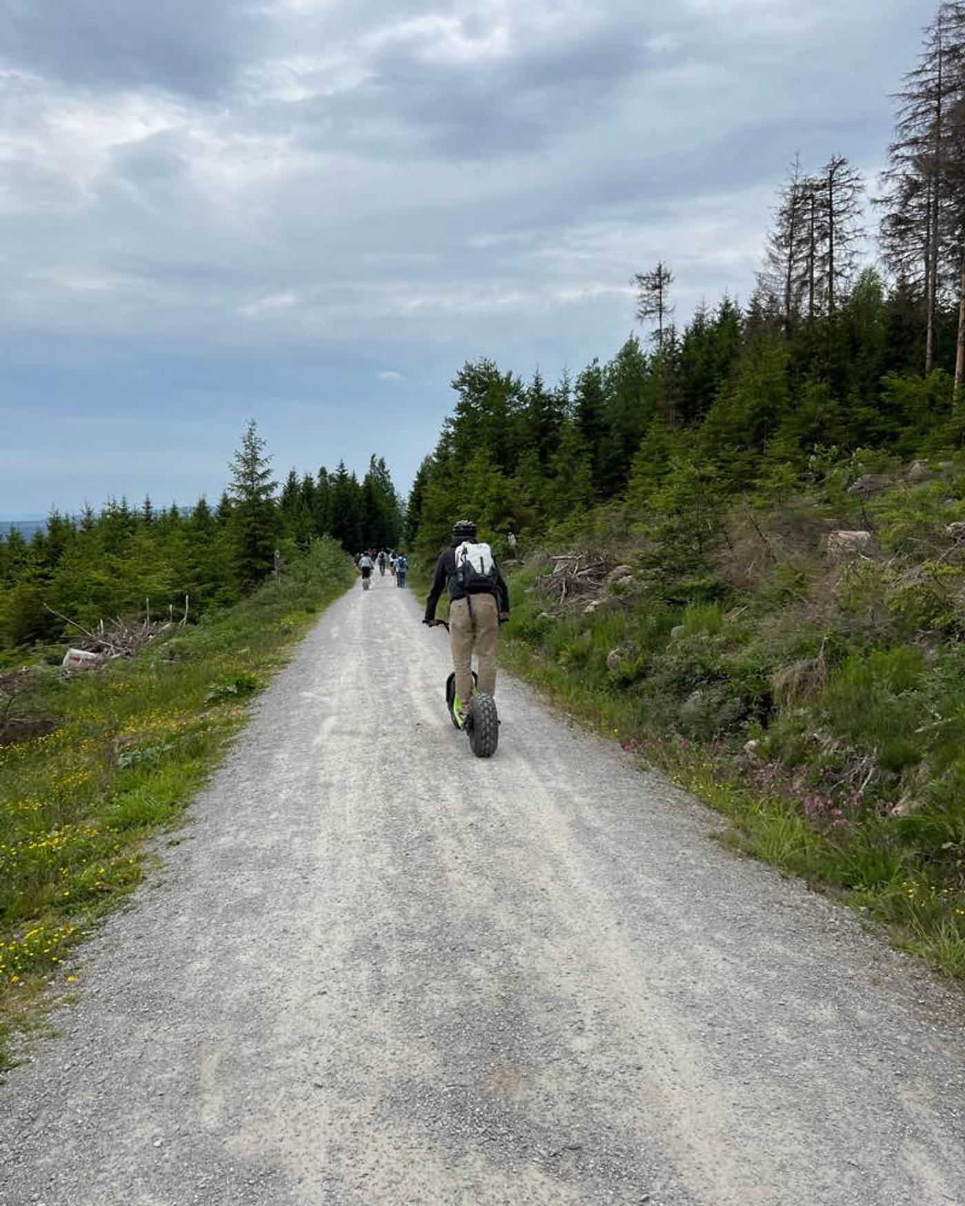 Runtergehen kann jeder 🛴😎