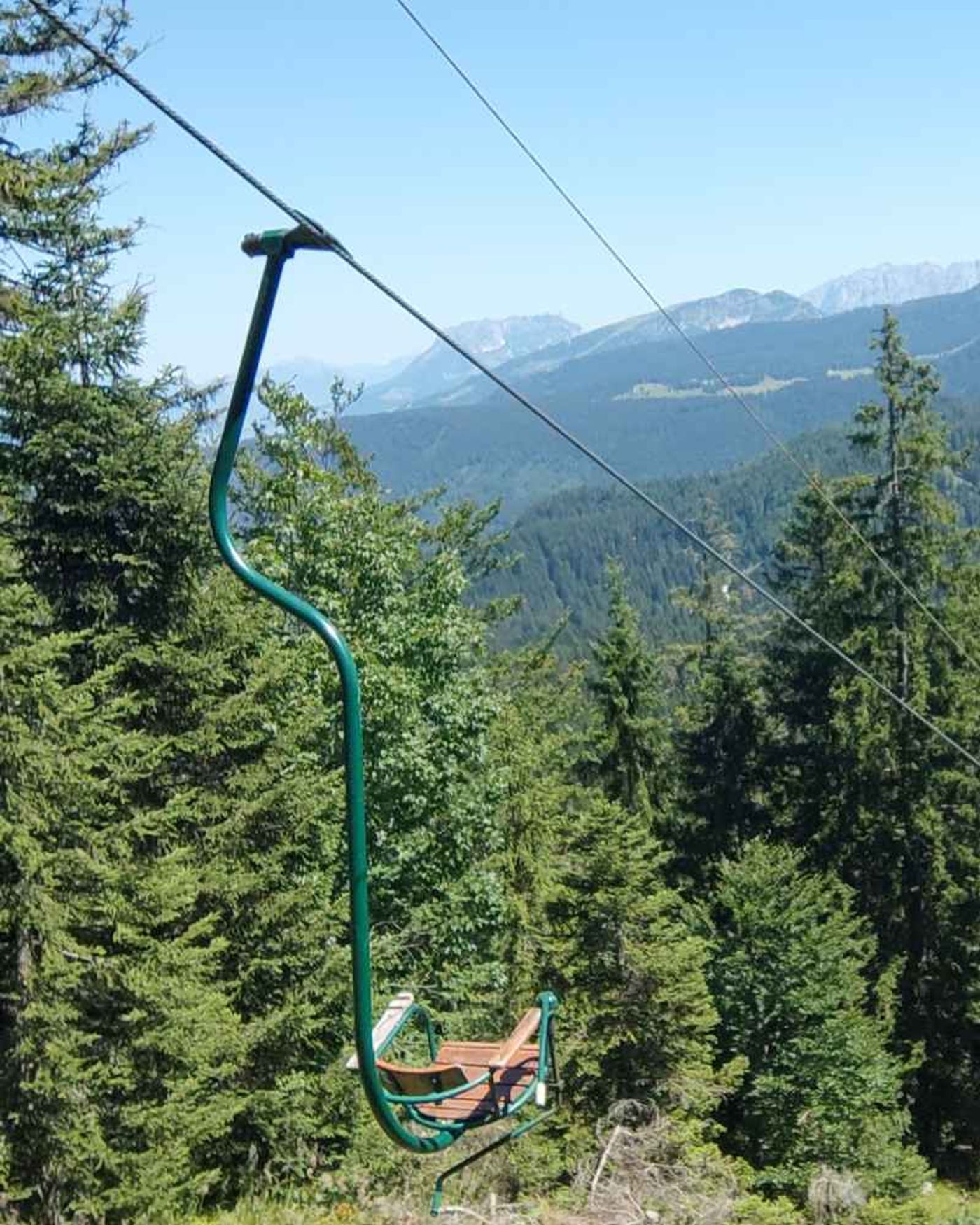 Sesselbahn richtung Dürrnbachhorn 