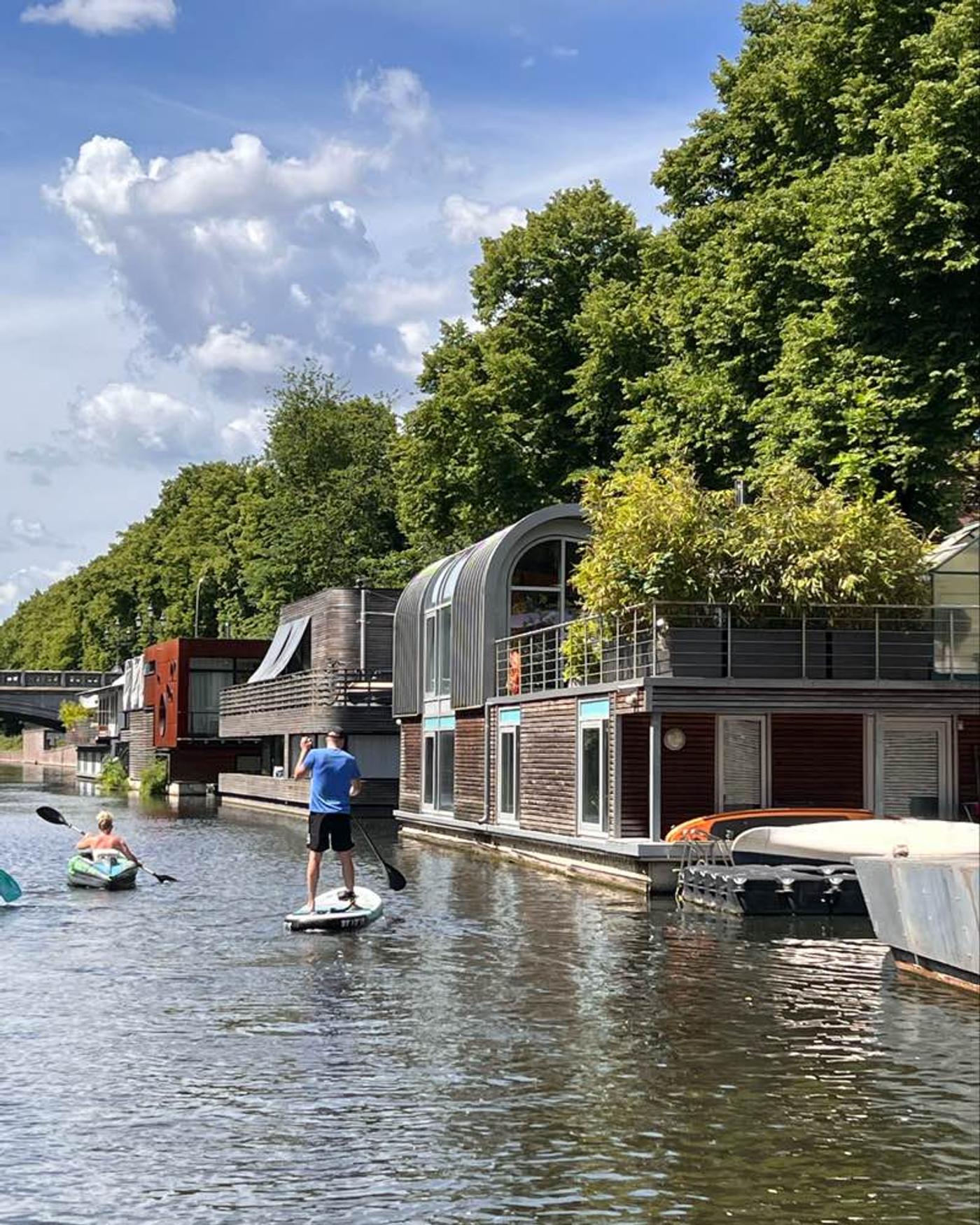 Paddelabenteuer auf Alsterkanälen