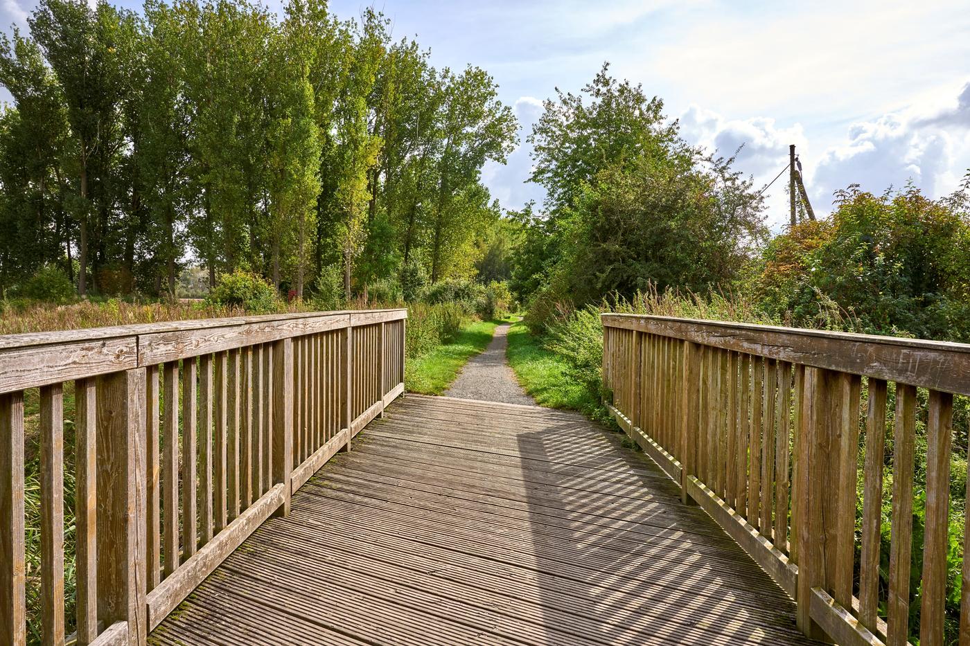 Ruhebank am Segelflugplatz