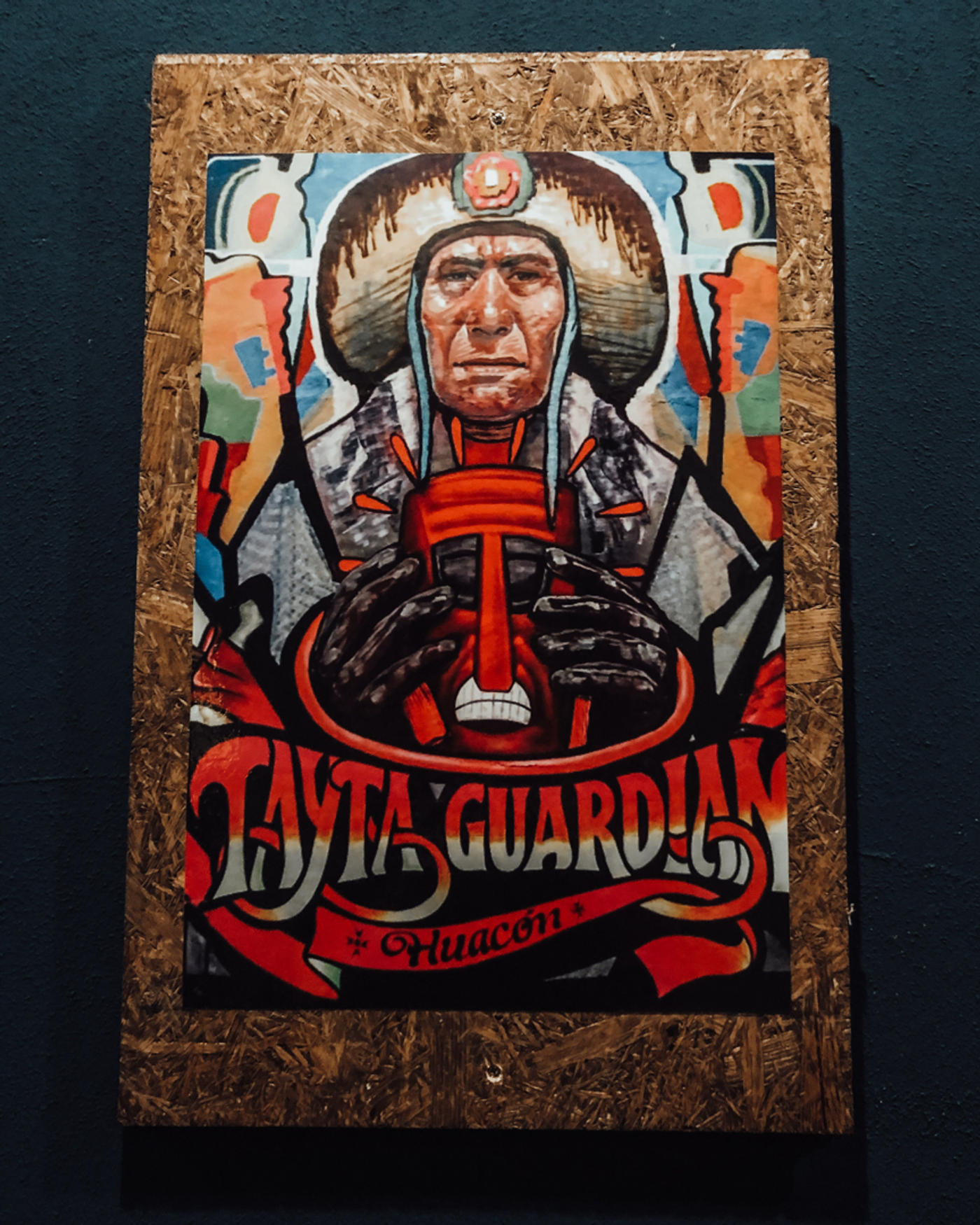 Pisco Sour und ein Lama.