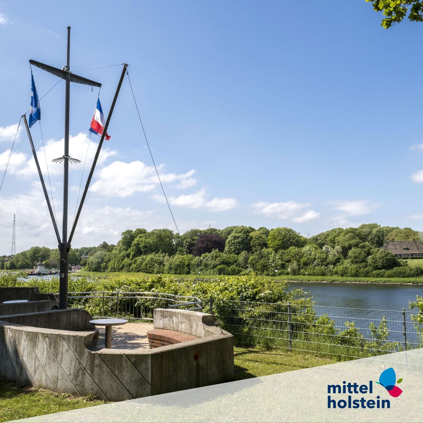 Magischer Blick auf den Nord-Ostsee-Kanal