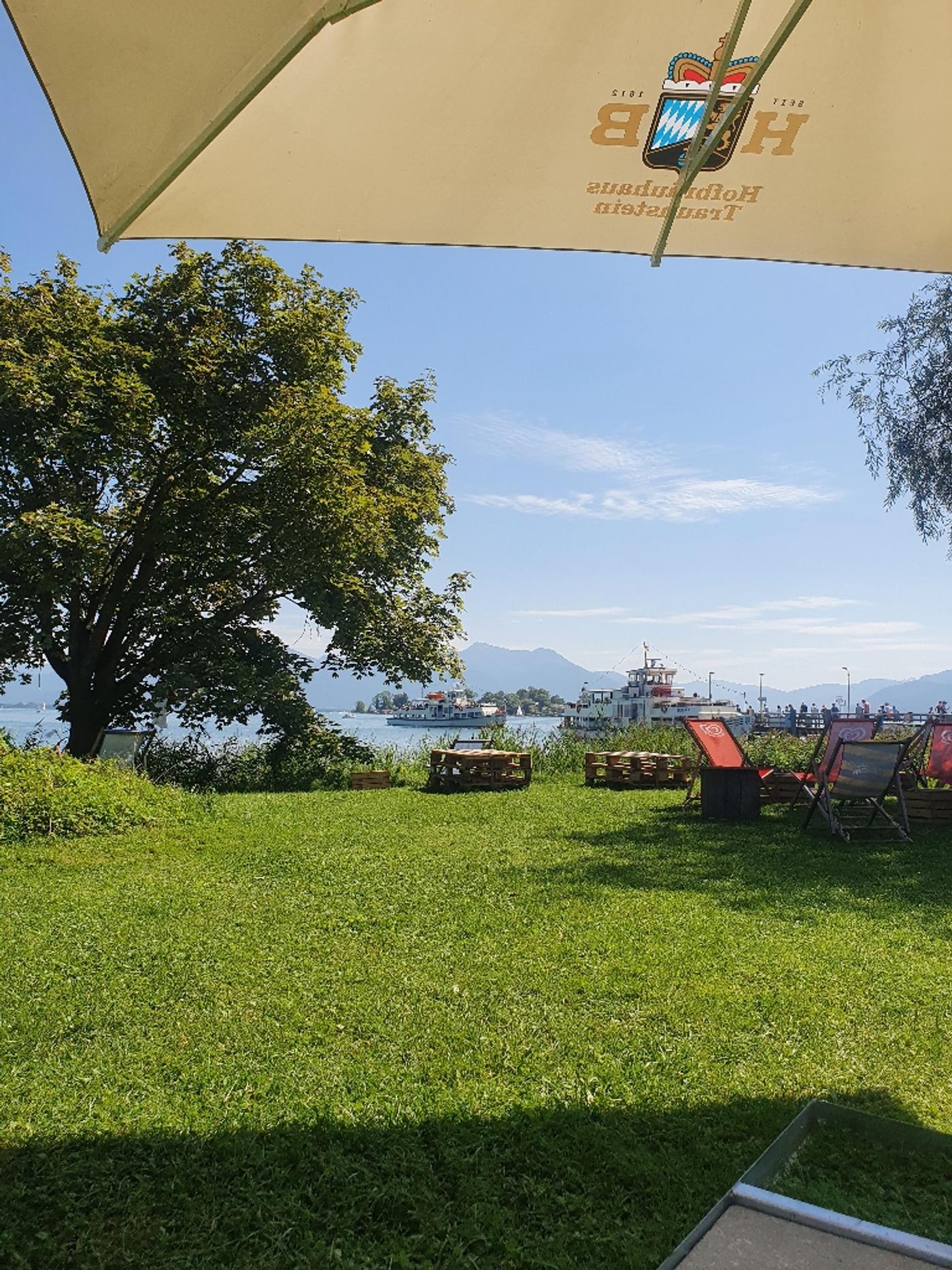 Chill out with island and mountain views