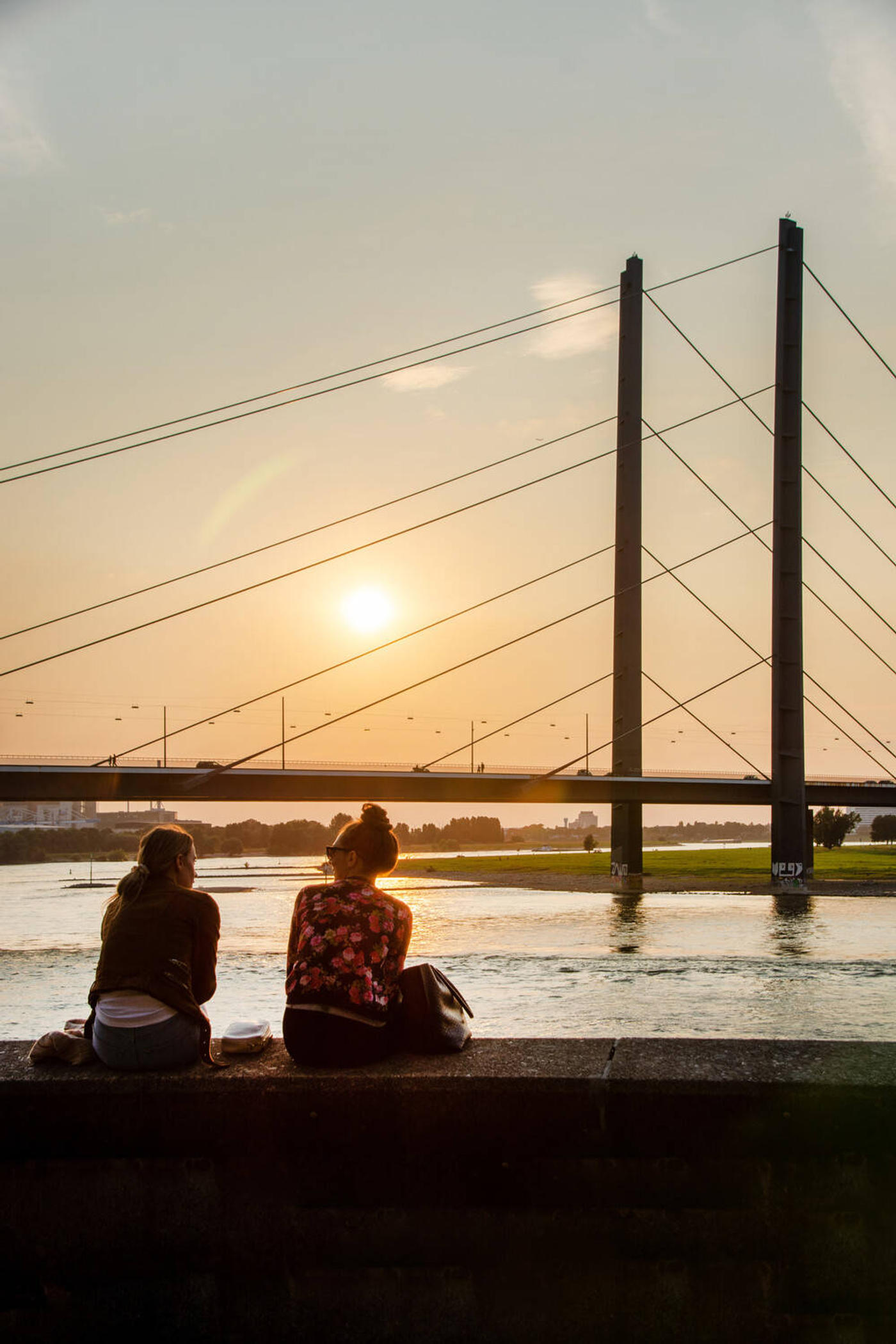 Sonnenuntergang genießen