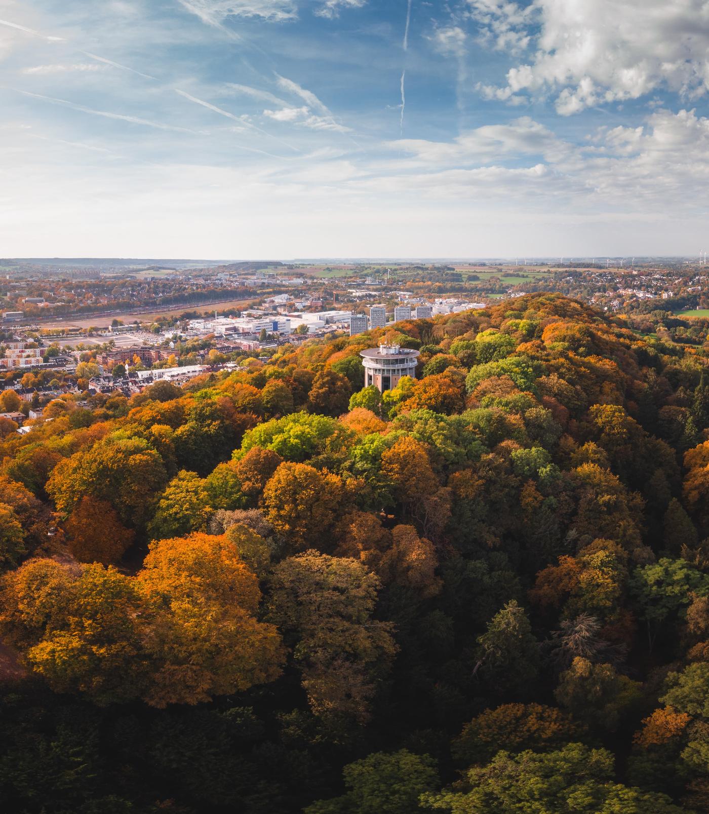 Ausblick über Aachen