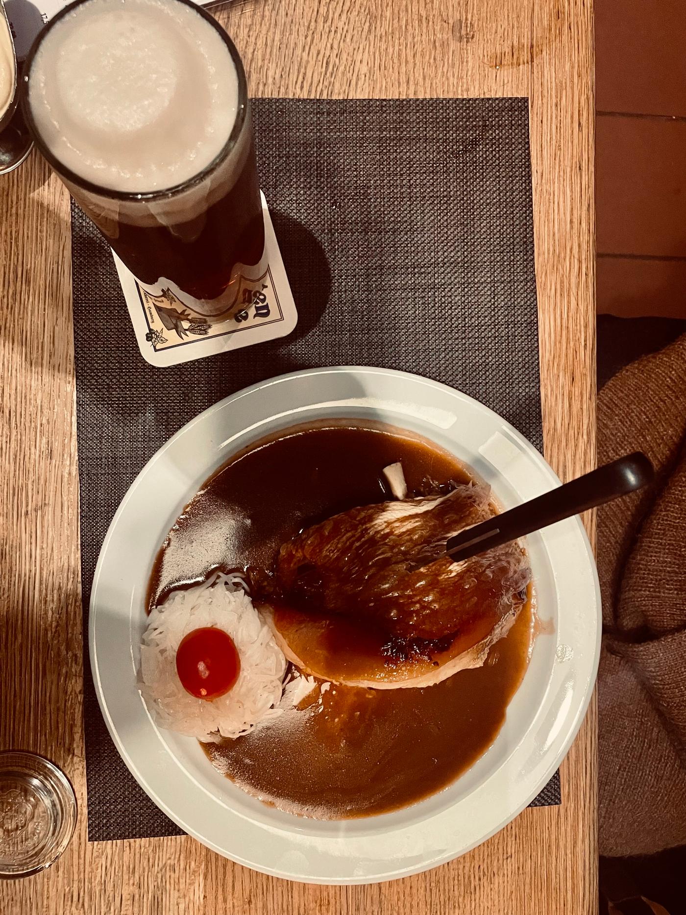 Urig, lecker und Bier 