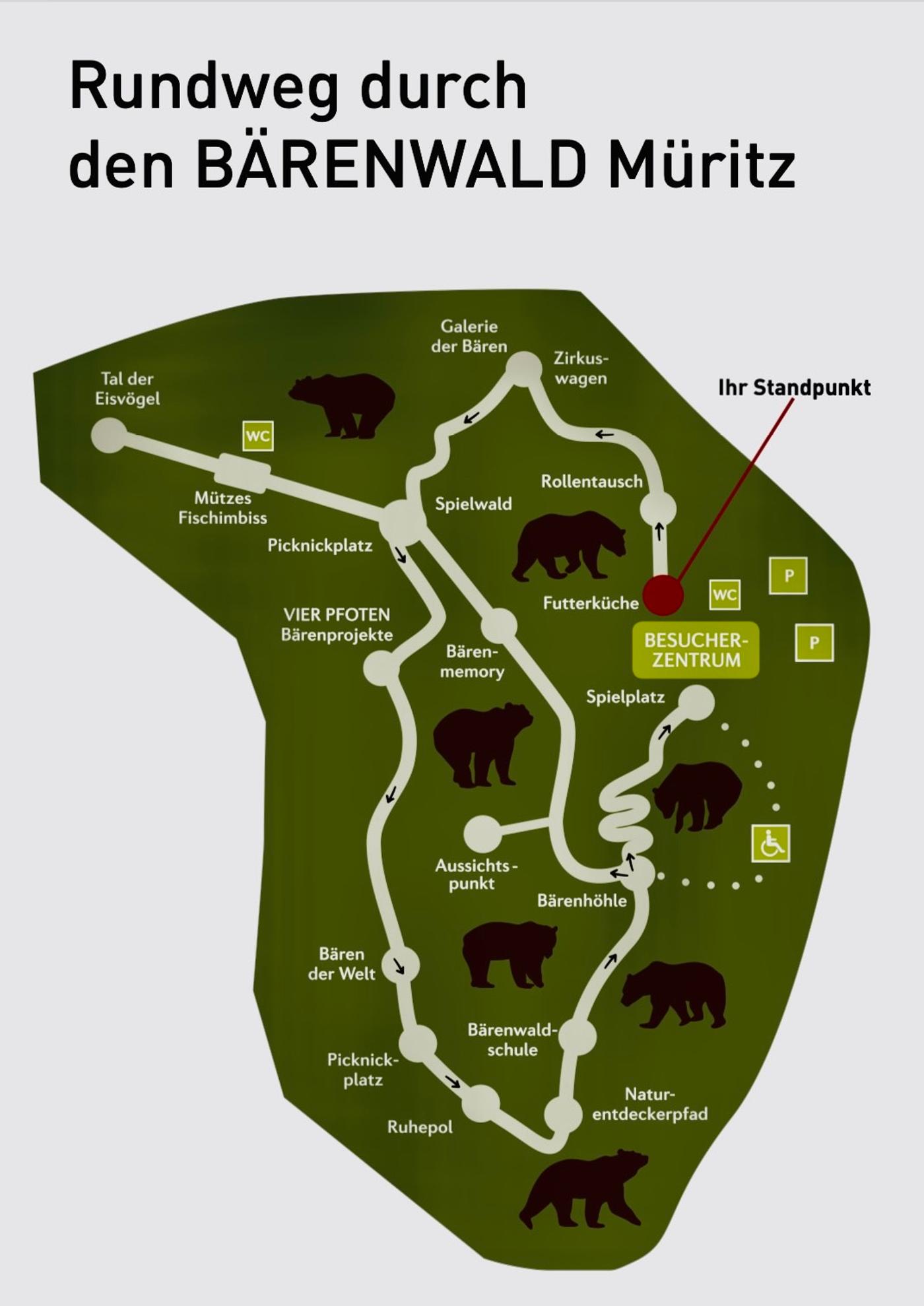 Ein natürliches Paradies für gerettete Bären