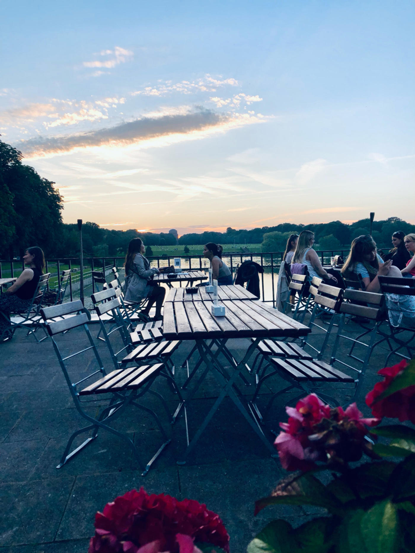 Biergarten mit Ausblick 