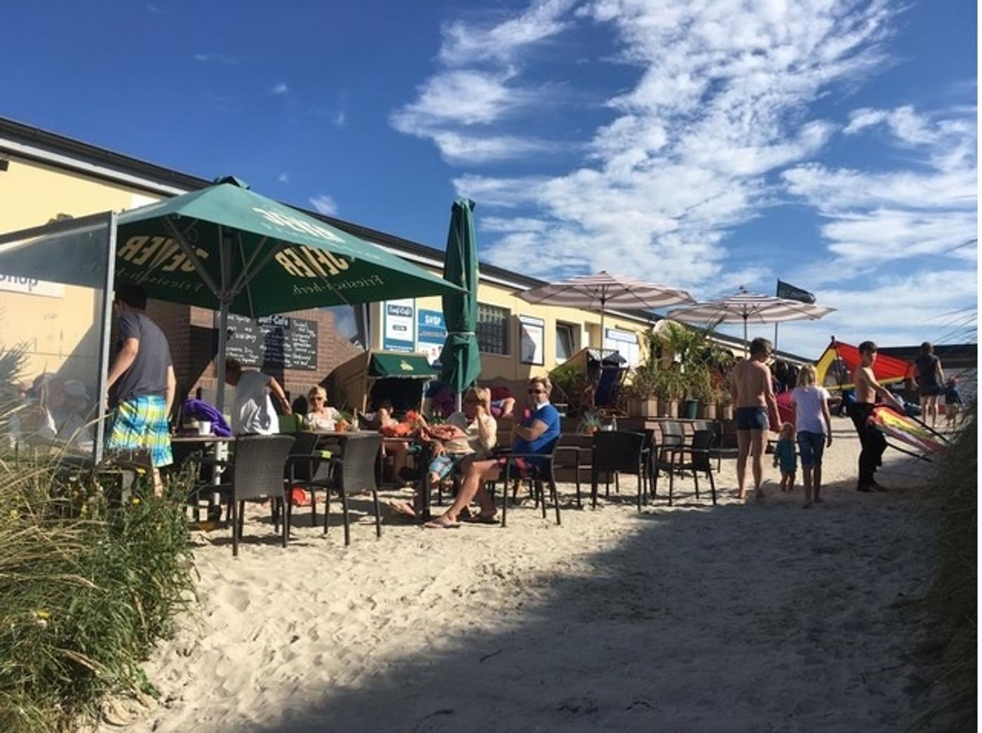 Entspannt ein Käffchen schlürfen