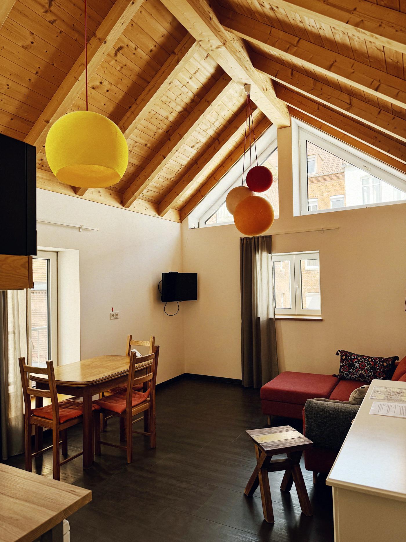 Einzigartiges Übernachten im Backsteingebäude