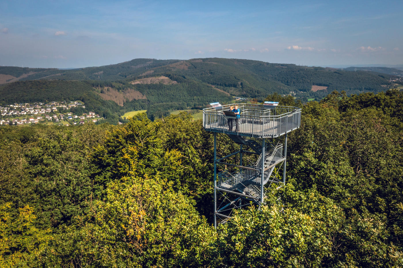 Über den Baumwipfeln