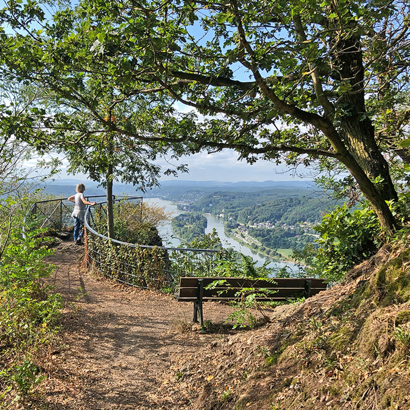 Der Balkon am Drachenfels