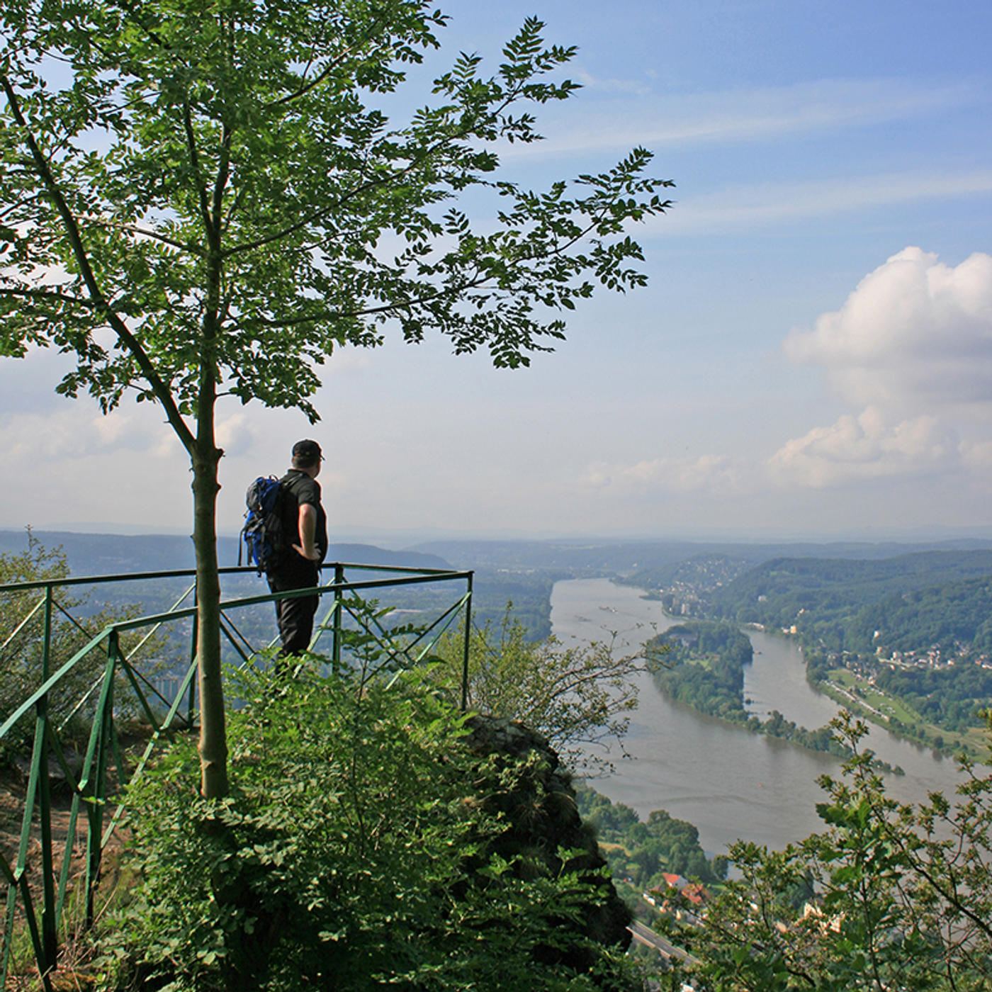 Der Balkon am Drachenfels